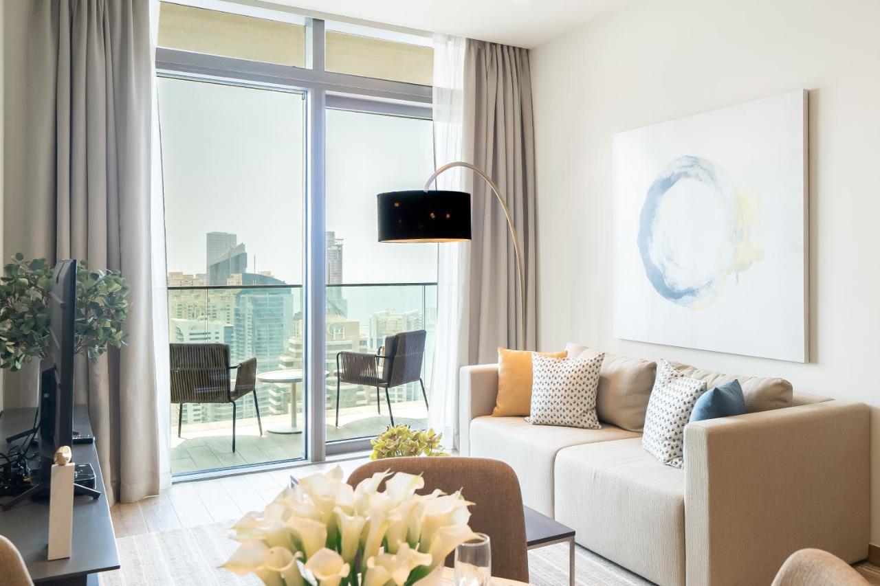 Luton Vacation Homes - Marina View & Luxury 1Br - Jumeirah Living Marina Gate Tower 3 - 54Ab49Ab36Ab Dubái Exterior foto