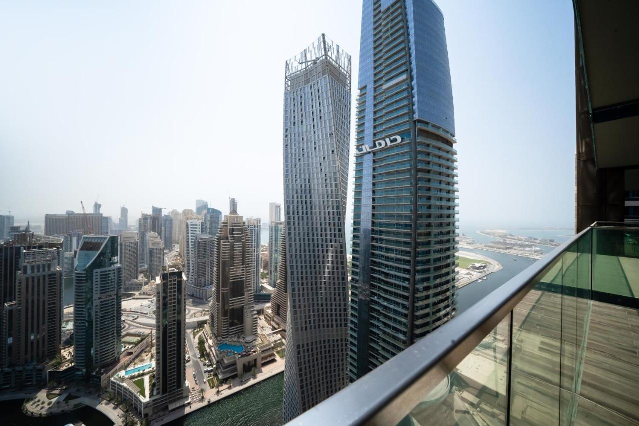 Luton Vacation Homes - Marina View & Luxury 1Br - Jumeirah Living Marina Gate Tower 3 - 54Ab49Ab36Ab Dubái Exterior foto