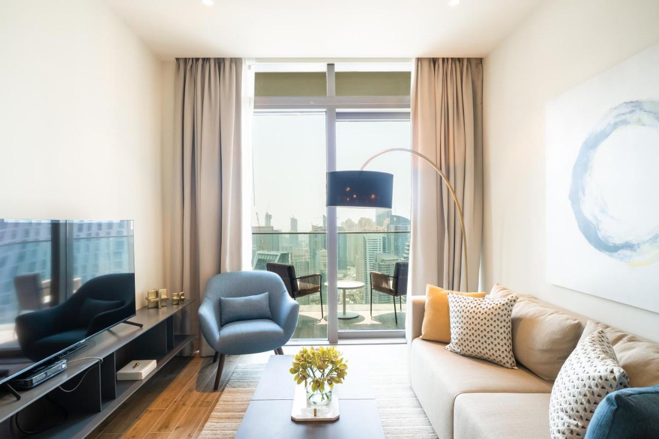 Luton Vacation Homes - Marina View & Luxury 1Br - Jumeirah Living Marina Gate Tower 3 - 54Ab49Ab36Ab Dubái Exterior foto